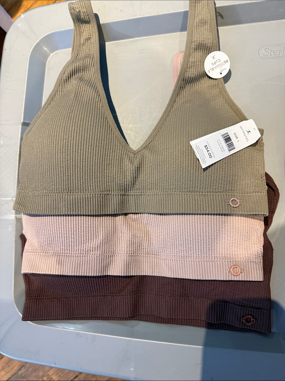Danskin Intimates 3 Pack NWT Bras